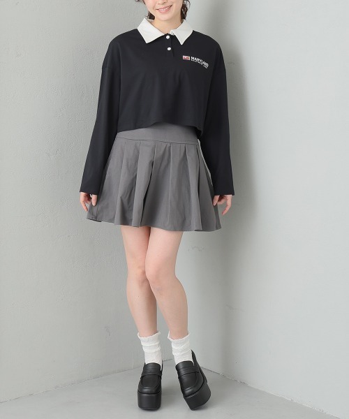 DEMETER(デメテル)の「厚底 プラットフォーム ローファーパンプス(ローファー・レディース・ブラック/オフホワイト・S/M/L/LL)」の10枚目の写真