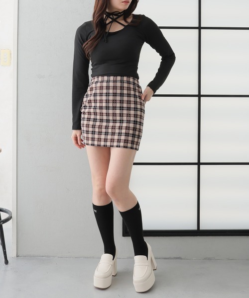 DEMETER(デメテル)の「厚底 プラットフォーム ローファーパンプス(ローファー・レディース・ブラック/オフホワイト・S/M/L/LL)」の19枚目の写真