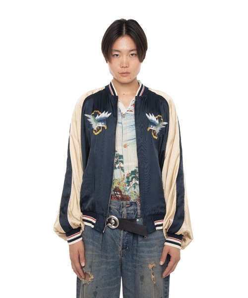 DAIRIKU(ダイリク)の「Tiger&Hawk Big Sleeve Ska Jumper(スカジャン・メンズ・その他1/その他2/その他3・M)」の8枚目の写真