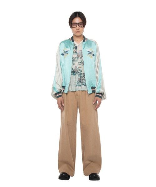 DAIRIKU(ダイリク)の「Tiger&Hawk Big Sleeve Ska Jumper(スカジャン・メンズ・その他1/その他2/その他3・M)」の4枚目の写真