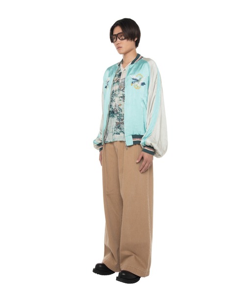 DAIRIKU(ダイリク)の「Tiger&Hawk Big Sleeve Ska Jumper(スカジャン・メンズ・その他1/その他2/その他3・M)」の5枚目の写真