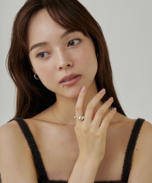 ciite'（シーテ）の「ドロップリング / drop ring（リング・レディース・ピンクゴールド/ゴールド/シルバー・FREE）」の21枚目の写真