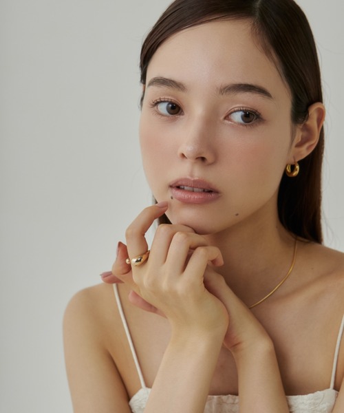 ciite'（シーテ）の「ドロップリング / drop ring（リング・レディース・ピンクゴールド/ゴールド/シルバー・FREE）」の7枚目の写真