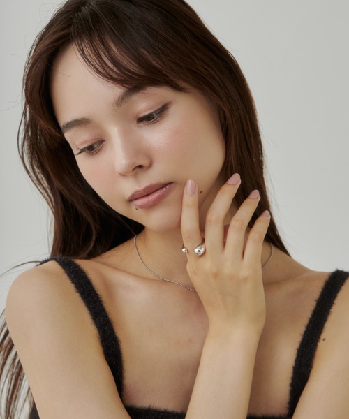 ciite'（シーテ）の「ドロップリング / drop ring（リング・レディース・ピンクゴールド/ゴールド/シルバー・FREE）」の9枚目の写真