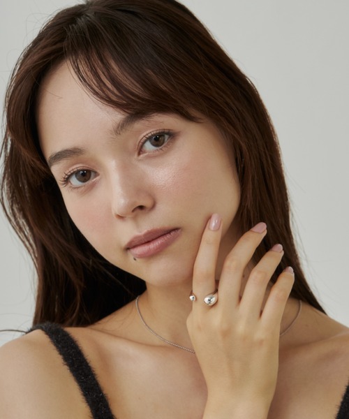 ciite'（シーテ）の「ドロップリング / drop ring（リング・レディース・ピンクゴールド/ゴールド/シルバー・FREE）」の10枚目の写真