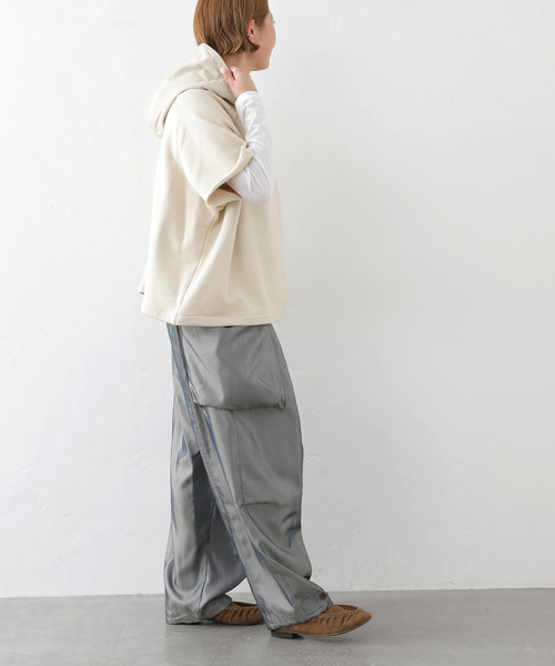 JOURNAL STANDARD LUXE(ジャーナルスタンダード ラックス)の「ヴィンテージツイル カーゴパンツ(カーゴパンツ・レディース・カーキ/ネイビー・FREE)」の5枚目の写真