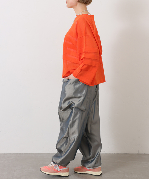 JOURNAL STANDARD LUXE(ジャーナルスタンダード ラックス)の「ヴィンテージツイル カーゴパンツ(カーゴパンツ・レディース・カーキ/ネイビー・FREE)」の8枚目の写真