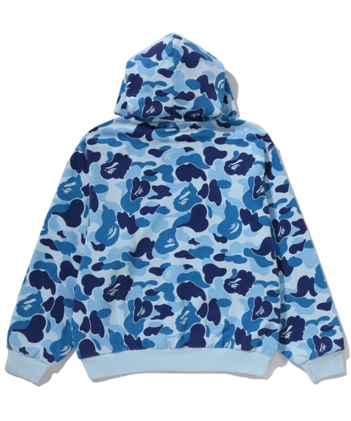 A BATHING APE（アベイシングエイプ）の「ABC CAMO HEAVY WASH CROPPED FIT ZIP HOODIE（パーカー・メンズ・ブルー/ピンク/グリーン・SMALL/LARGE/MEDIUM/X-LARGE/XX-LARGE）」の5枚目の写真