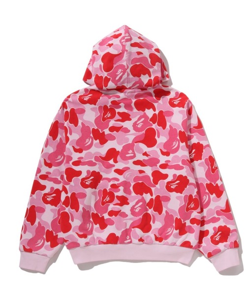 A BATHING APE（アベイシングエイプ）の「ABC CAMO HEAVY WASH CROPPED FIT ZIP HOODIE（パーカー・メンズ・ブルー/ピンク/グリーン・SMALL/LARGE/MEDIUM/X-LARGE/XX-LARGE）」の6枚目の写真