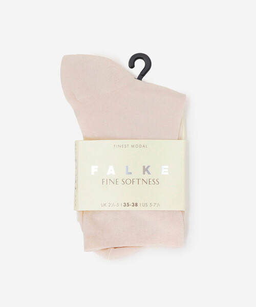 FALKE(ファルケ)の「FALKE | 46425 FINE SOFTNESS SOCKS WOMEN(ソックス/靴下・レディース・クリーム/シルバー/ライトブルー/ホワイト/ピンク系その他・35/38)」の4枚目の写真