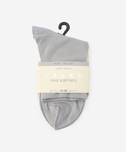 FALKE(ファルケ)の「FALKE | 46425 FINE SOFTNESS SOCKS WOMEN(ソックス/靴下・レディース・クリーム/シルバー/ライトブルー/ホワイト/ピンク系その他・35/38)」の9枚目の写真