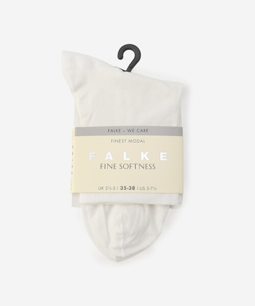 FALKE(ファルケ)の「FALKE | 46425 FINE SOFTNESS SOCKS WOMEN(ソックス/靴下・レディース・クリーム/シルバー/ライトブルー/ホワイト/ピンク系その他・35/38)」の6枚目の写真