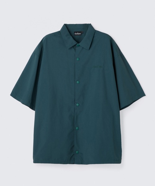 WILD THINGS（ワイルドシングス）の「サプレックスブリスクシャツ│SUPPLEX BRISK SHIRT（シャツ/ブラウス・メンズ・ブラック/パープル系その他/ダークグリーン系/ベージュ系その他・L/M/XL/S）」の3枚目の写真