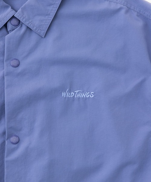 WILD THINGS（ワイルドシングス）の「サプレックスブリスクシャツ│SUPPLEX BRISK SHIRT（シャツ/ブラウス・メンズ・ブラック/パープル系その他/ダークグリーン系/ベージュ系その他・L/M/XL/S）」の9枚目の写真