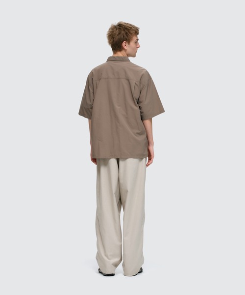 WILD THINGS（ワイルドシングス）の「サプレックスブリスクシャツ│SUPPLEX BRISK SHIRT（シャツ/ブラウス・メンズ・ブラック/パープル系その他/ダークグリーン系/ベージュ系その他・L/M/XL/S）」の6枚目の写真