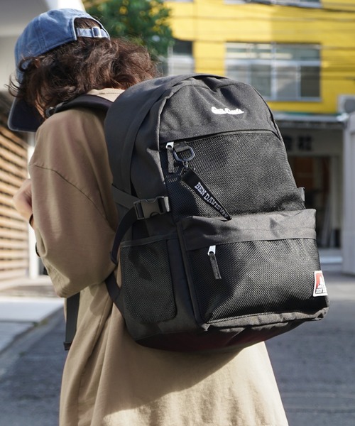 BEN DAVIS（ベンデイビス）の「《BEN DAVIS》MESH POCKET DAYPACK（バックパック/リュック・メンズ・ブラック×レッド/ブラック×ホワイト/ブラック×ブルー・FREE）」の15枚目の写真