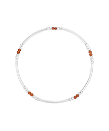 HEI（ヘイ）の「[sv925] pipe bead bracelet（ブレスレット）」