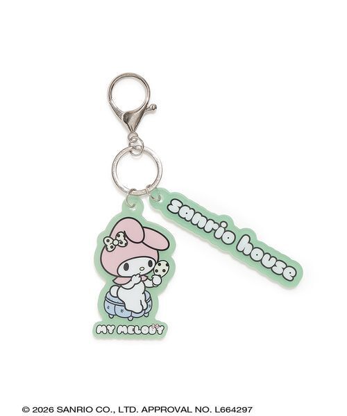 sanrio house(サンリオハウス)の「ドットアートキーチェーン(キーケース/キーアクセサリー・レディース・その他4/その他2/その他3/その他5・F)」の2枚目の写真