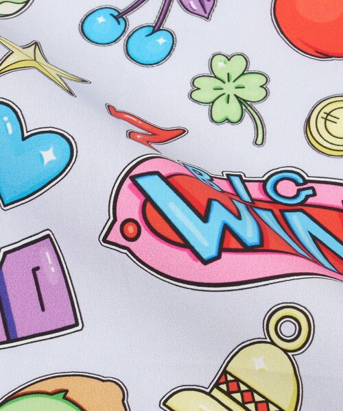 Kinloch（キンロック）の「＜Dieffe Kinloch＞バンダナ 26SS（バンダナ/スカーフ・レディース・ピンク/ブラック/グレー系/ベージュ・FREE）」の7枚目の写真