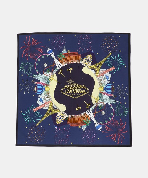 Kinloch（キンロック）の「＜Dieffe Kinloch＞バンダナ 26SS（バンダナ/スカーフ・レディース・ピンク/ブラック/グレー系/ベージュ・FREE）」の8枚目の写真