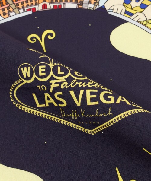 Kinloch（キンロック）の「＜Dieffe Kinloch＞バンダナ 26SS（バンダナ/スカーフ・レディース・ピンク/ブラック/グレー系/ベージュ・FREE）」の9枚目の写真