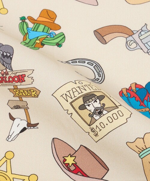 Kinloch（キンロック）の「＜Dieffe Kinloch＞バンダナ 26SS（バンダナ/スカーフ・レディース・ピンク/ブラック/グレー系/ベージュ・FREE）」の11枚目の写真