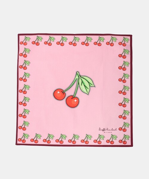 Kinloch（キンロック）の「＜Dieffe Kinloch＞バンダナ 26SS（バンダナ/スカーフ・レディース・ピンク/ブラック/グレー系/ベージュ・FREE）」の12枚目の写真