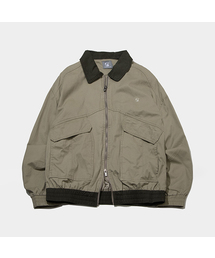 SOMEPLACE MAN（サムプレイス・マン）の「スタンダードツートンカラー配色ウォッシングコットンブルゾンワークジャケット_2COLOR（MA-1）」