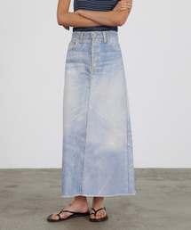 Digital-Print Relaxed Skirt - Digital print