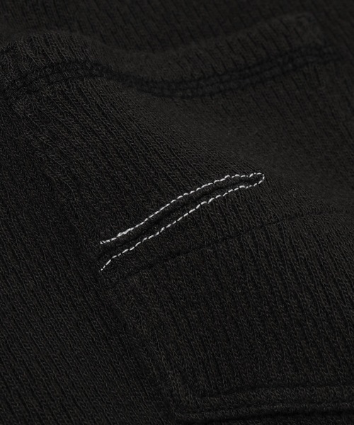 FACETASM（ファセッタズム）の「THERMAL KNIT LONG TEE（Tシャツ/カットソー・メンズ・ブラック/ライトグレー・4）」の7枚目の写真