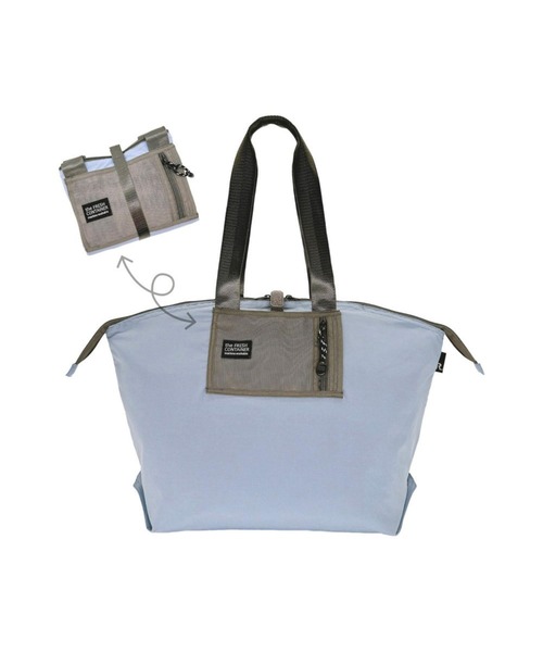 ROOTOTE(ルートート)の「ルートート / PT.サーモキーパー.バレル.ベーシック-D(エコバッグ/サブバッグ・レディース・ピンク/セージグリーン/ブラック/サックスブルー・FREE)」の5枚目の写真