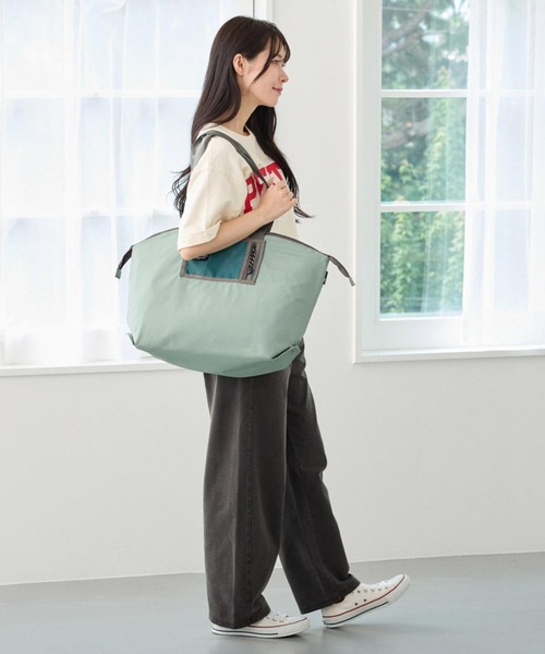 ROOTOTE(ルートート)の「ルートート / PT.サーモキーパー.バレル.ベーシック-D(エコバッグ/サブバッグ・レディース・ピンク/セージグリーン/ブラック/サックスブルー・FREE)」の11枚目の写真