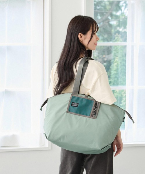 ROOTOTE(ルートート)の「ルートート / PT.サーモキーパー.バレル.ベーシック-D(エコバッグ/サブバッグ・レディース・ピンク/セージグリーン/ブラック/サックスブルー・FREE)」の12枚目の写真
