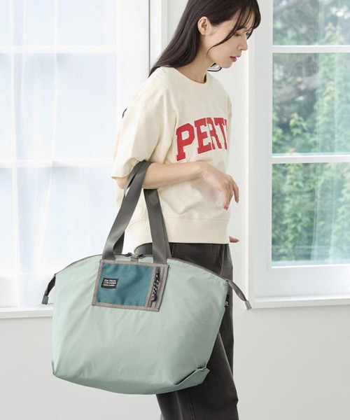 ROOTOTE(ルートート)の「ルートート / PT.サーモキーパー.バレル.ベーシック-D(エコバッグ/サブバッグ・レディース・ピンク/セージグリーン/ブラック/サックスブルー・FREE)」の14枚目の写真
