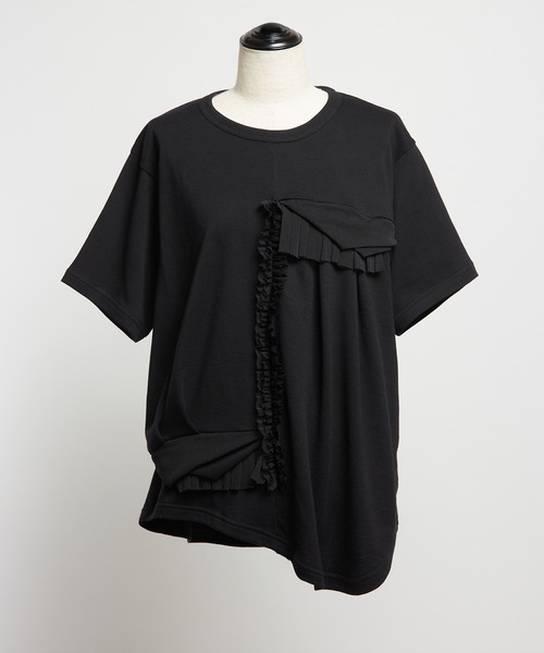 フリルT（Tシャツ/カットソー）｜gomme（ゴム）のファッション通販