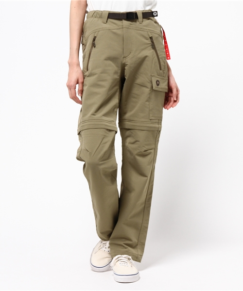 MARMOT(マーモット)の「トレックコンバーチブルパンツ(TREK CONVERTIBLE PANT)(カーゴパンツ・レディース・ストーン/ブラック/ベージュ/ダークグレー・SMALL/LARGE/X-LARGE/MEDIUM)」の4枚目の写真