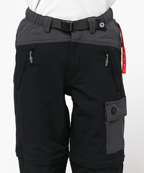 MARMOT(マーモット)の「トレックコンバーチブルパンツ(TREK CONVERTIBLE PANT)(カーゴパンツ・レディース・ストーン/ブラック/ベージュ/ダークグレー・SMALL/LARGE/X-LARGE/MEDIUM)」の17枚目の写真