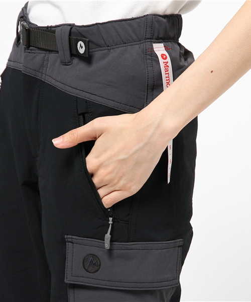 MARMOT(マーモット)の「トレックコンバーチブルパンツ(TREK CONVERTIBLE PANT)(カーゴパンツ・レディース・ストーン/ブラック/ベージュ/ダークグレー・SMALL/LARGE/X-LARGE/MEDIUM)」の7枚目の写真