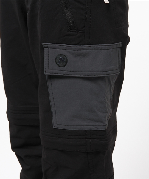 MARMOT(マーモット)の「トレックコンバーチブルパンツ(TREK CONVERTIBLE PANT)(カーゴパンツ・レディース・ストーン/ブラック/ベージュ/ダークグレー・SMALL/LARGE/X-LARGE/MEDIUM)」の8枚目の写真