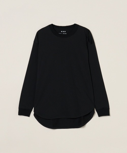ミルキージャージー 長袖Tシャツ（Tシャツ/カットソー）｜three dots