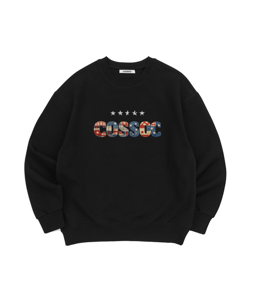 COSO（コソ）の「CCフラグテキストグラフィックスウェット（ライトグレー）（スウェット・レディース・ライトグレー・2/1）」の3枚目の写真