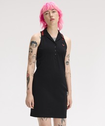 FRED PERRY | Amy Winehouse Sleeveless Pique Dress／エイミー・ワインハウス ノースリーブピケワンピース(ワンピース)