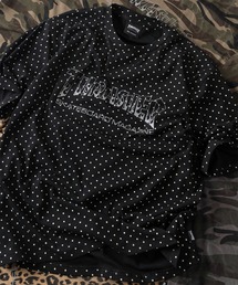 【70】【THRASHER/スラッシャー】カモフラ/レオパード/ボーダー/ドット ブランドロゴ アソート 総柄Tシャツ/ショート丈有り