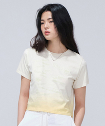 ウィメングラデーションTシャツアイボリー