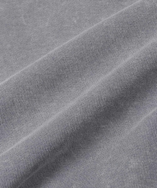 The DUFFER of ST.GEORGE(ザダファーオブセントジョージ)の「PIGMENT DYED POWDER WASH SNAP CARDIGAN:ピグメントダイ スナップカーディガン / スウェットアウター / ヴィンテージ加工(スウェット・メンズ・グリーン/ライトグレー・X-LARGE/LARGE/MEDIUM/SMALL)」の14枚目の写真