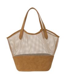 Te chichi | メッシュコンビトートバッグ(ハンドバッグ)