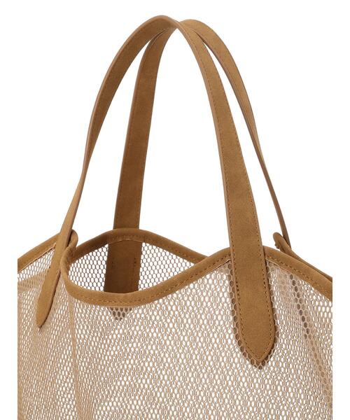 Te chichi（テチチ）の「メッシュコンビトートバッグ（ハンドバッグ・レディース・ブラック/キャメル・F）」の8枚目の写真