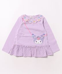 baby cheer（ベイビーチアー）の「【マイメロディ/シナモロール/クロミ】ポシェット長袖Tシャツ（Tシャツ/カットソー）」