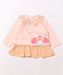 baby cheer（ベイビーチアー）の「【マイメロディ/シナモロール/クロミ】ポシェット長袖Tシャツ（Tシャツ/カットソー）」