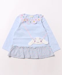 baby cheer（ベイビーチアー）の「【マイメロディ/シナモロール/クロミ】ポシェット長袖Tシャツ（Tシャツ/カットソー）」